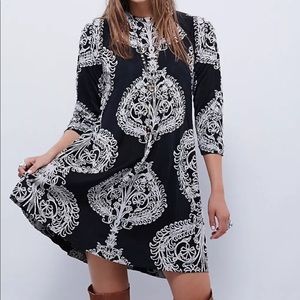 NWT FREE PEOPLE NEW ROMANTICS FIESTA BOHO DRESS S